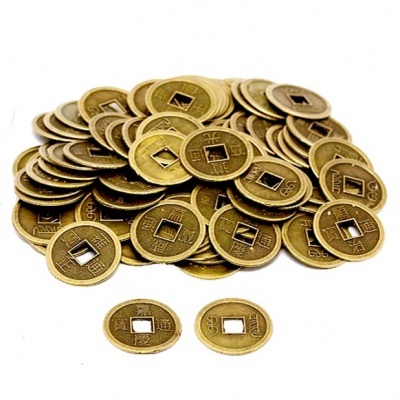 Монеты фен-шуй бронзовые