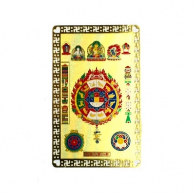 Тибетская защитная карточка